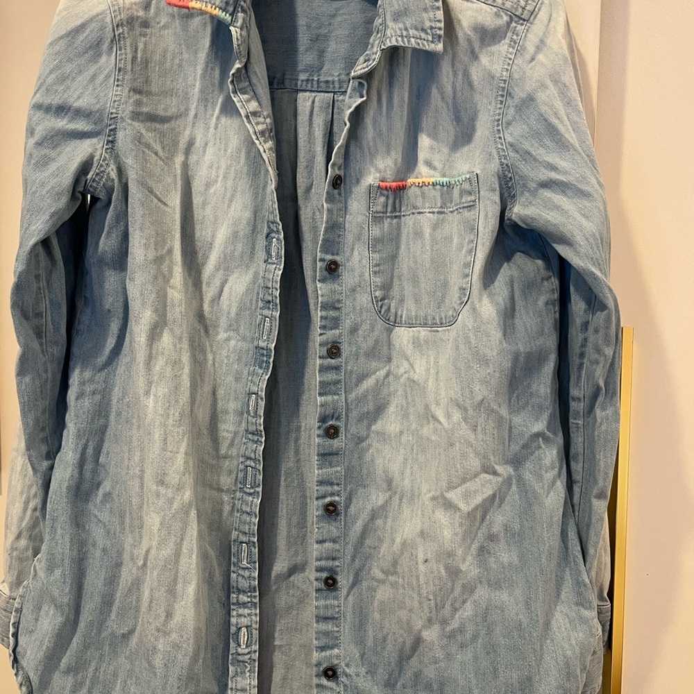 Light Blue Denim Shirt